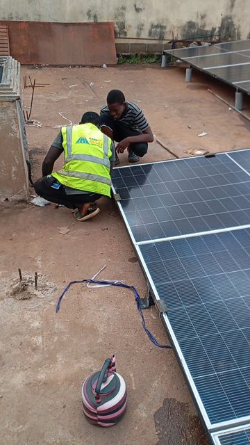 Support panneau solaire