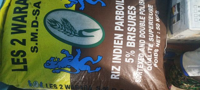 Sacs de riz